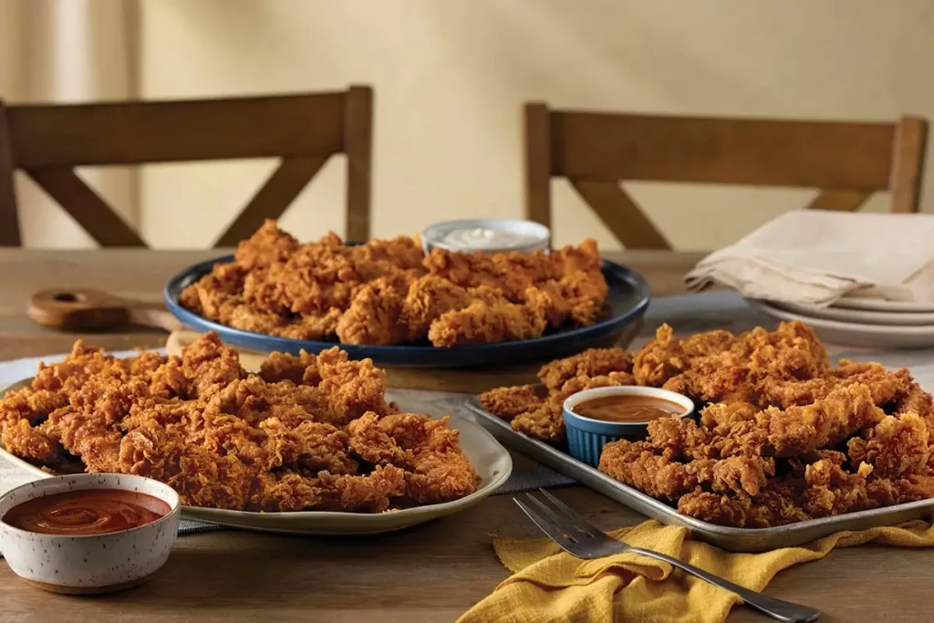 Crispy Tender Dippers Platter
