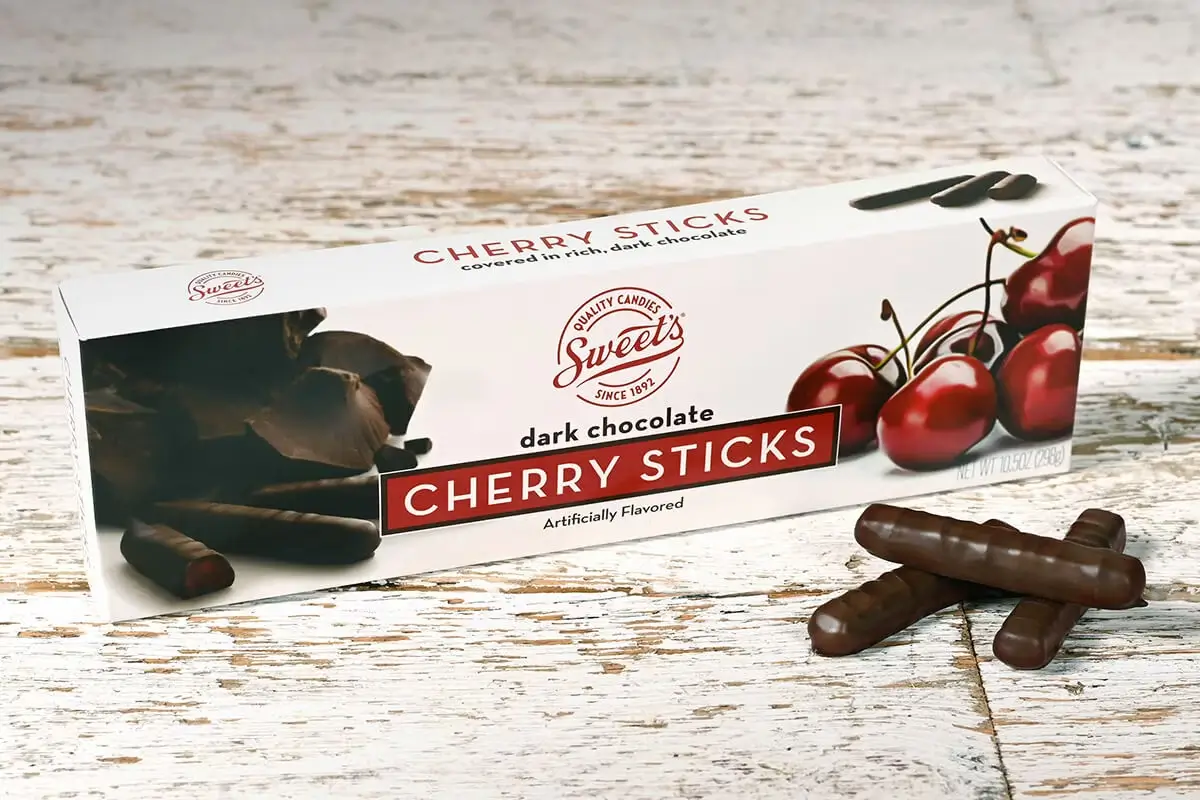 Dark Chocolate Cherry Sticks