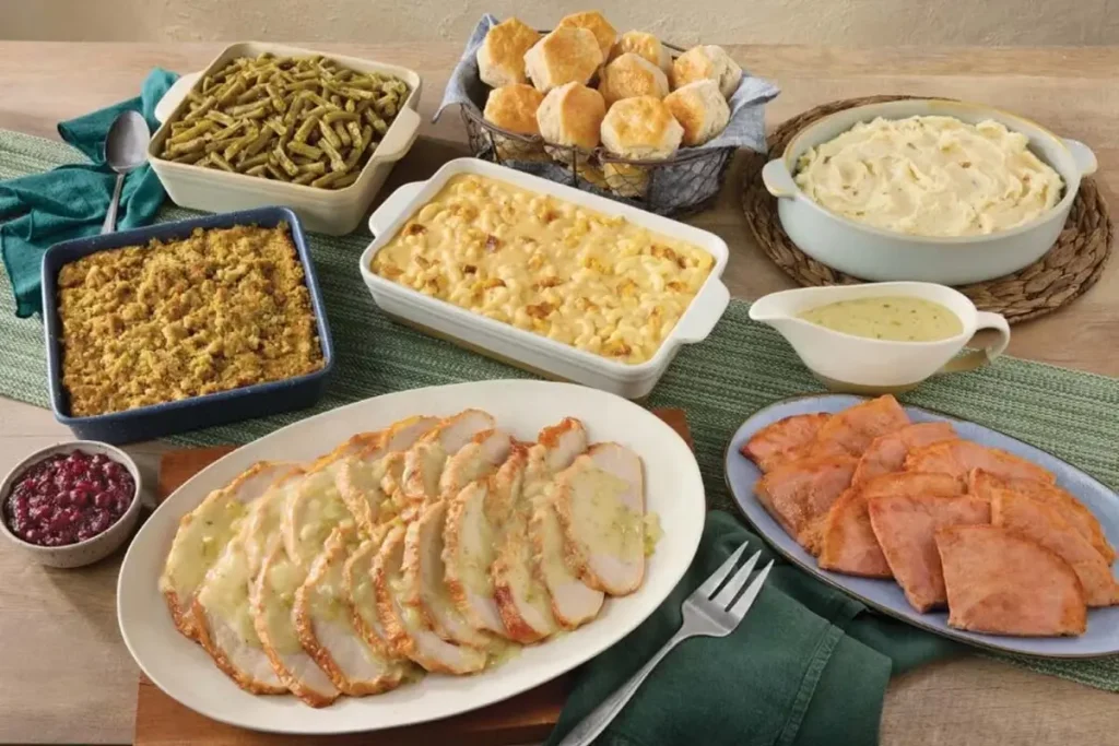 Turkey n' Dressing & Sugar Ham Meal - Buffet Style
