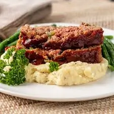 Meatloaf and Mashed Potatoes