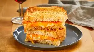 Three-Cheese Grilled Cheese